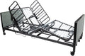 Fully Electric Hospital Bed Set - Foam Mattress, Half Rails Included - Enhanced Comfort, Convenience