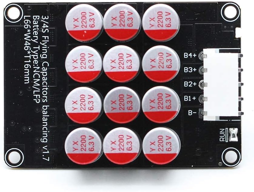 3S 4S 12V 5A Battery Active Equalizer Lipo Li-ion LFP LiFePO4 BMS Balancer | Energy Transfer Board, Faster Whole