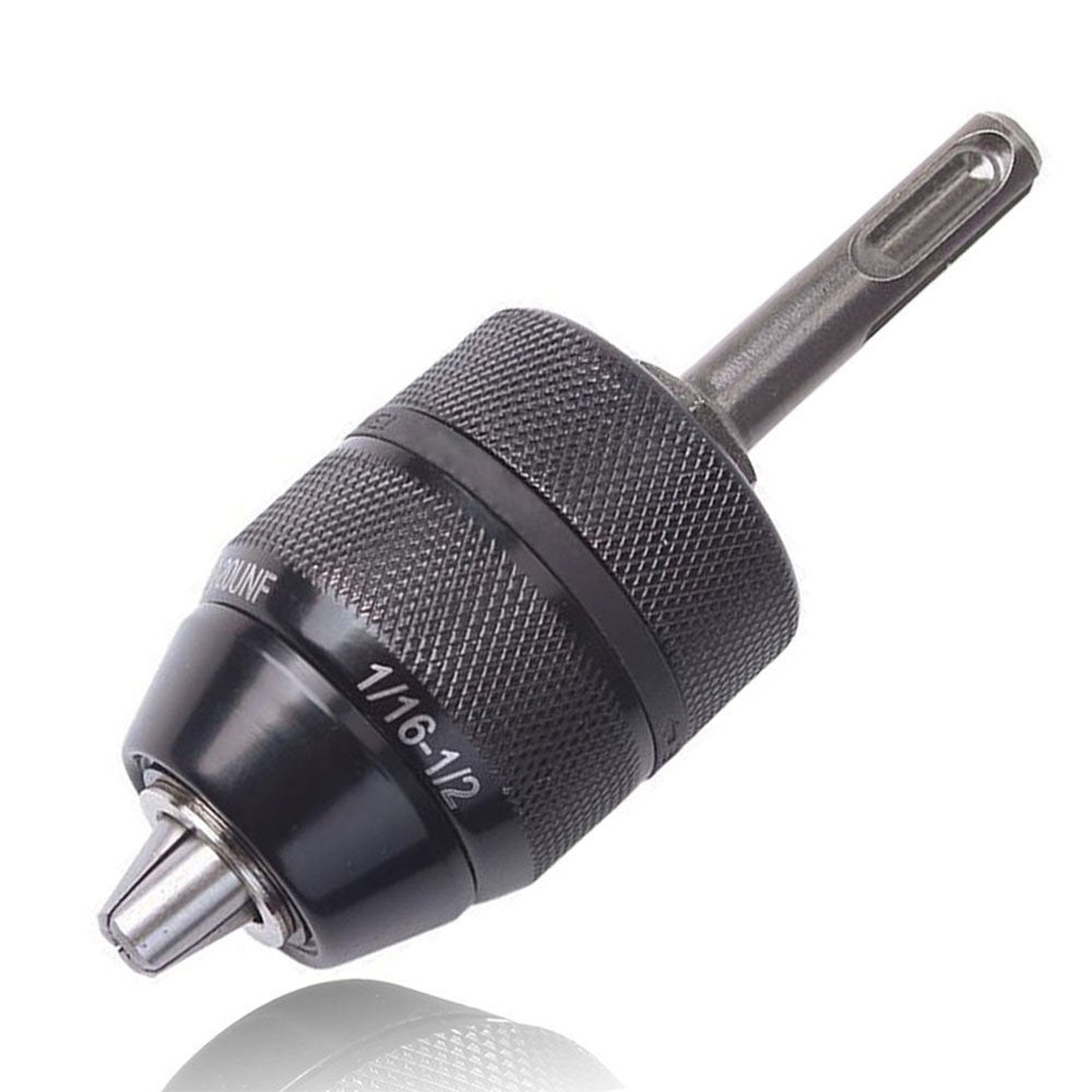 Yakamoz 2-13MM Keyless Drill Chuck Adapter with SDS Plus Adaptor