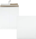 Photo Document Mailers, Redi-Strip Self Seal Closure, Rigid Stay Flat Mailer, White Recycled Fiberboard, 11" x 13.5"