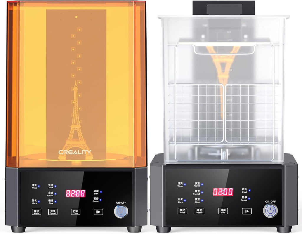 Wash and Cure Station UW-01 2 in 1 Machine | Resin 3D Printer UV Curing Rotary Box Bucket for LCD/DLP/SLA Washing