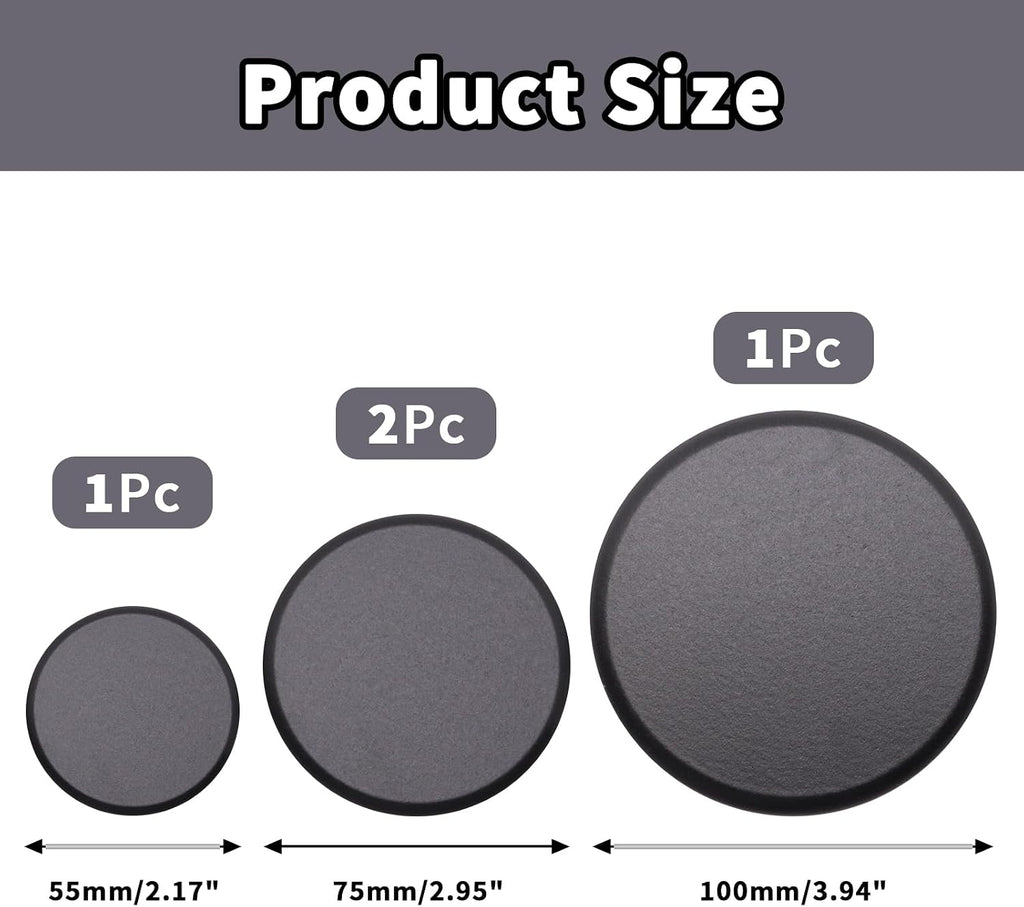 Gas Stove Burner Caps Set- 4PCS Burner Covers for Gas Stove, Matte