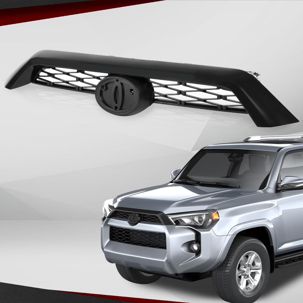 CHEDA Front Upper Grille Grill Assembly Black