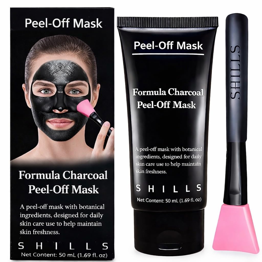 Peel Off Mask With A Pink Brush