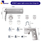 870837 Top Right Door Hinge Kit Compatible with True