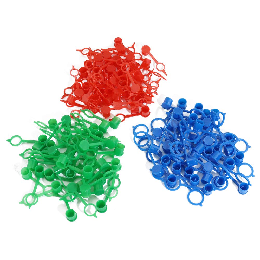 800Pcs M6/M8/M10 Grease Fitting Caps, Zerk Dust Covers with Keeper