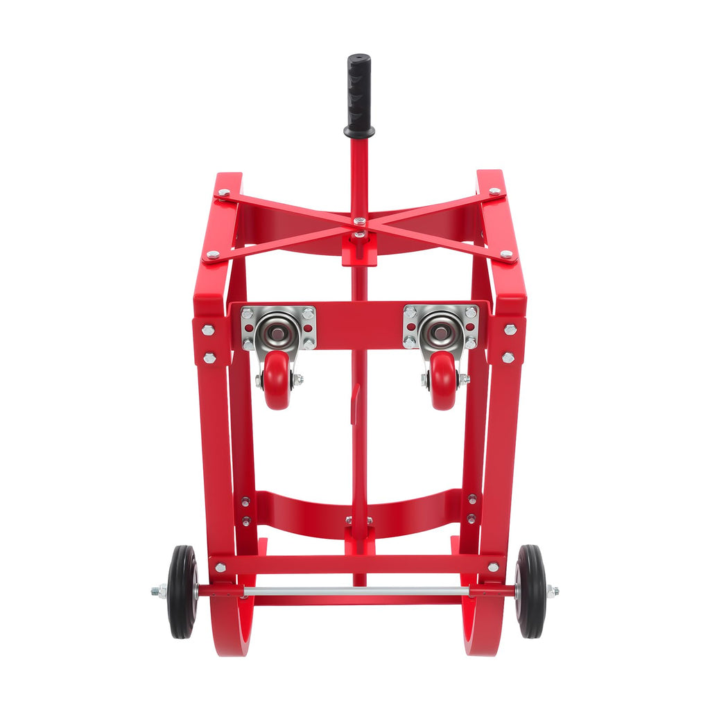 2PC Drum Cradle 55 Gallon, 600 Lbs Capacity Steel Drum Dolly