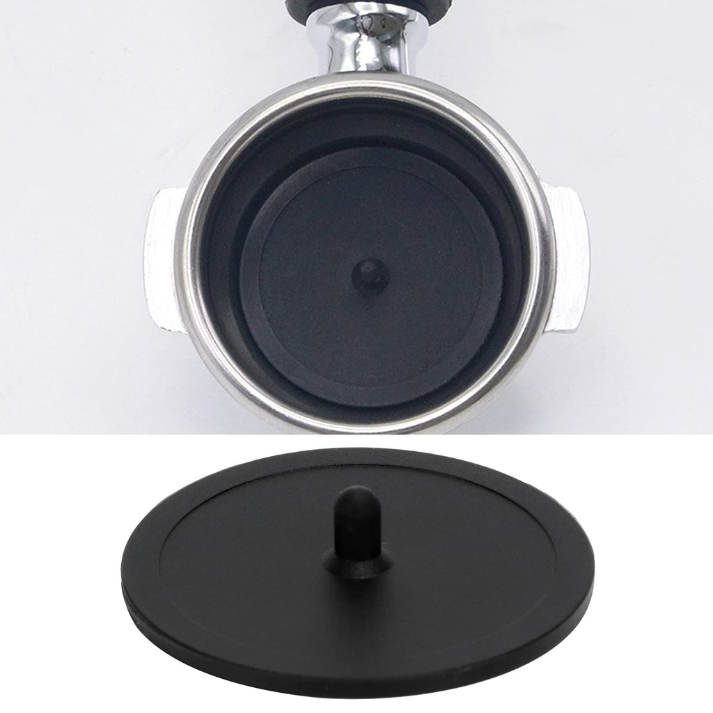 2 Pcs Rubber Blind Filter, Backflush Disk Cleans Tool Tablets Pad Disc for Semi Automatic Machine Filter Maintenance 50mm Replacement Accessories Kitchen Home