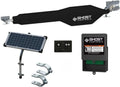 Solar Heavy-Duty Automatic Gate Opener Kit for Driveway Swing Gates with Long-Range Solar Gate Opener Remote - Model