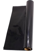 (R) Black Plastic Sheeting Tarp Roll 6 MIL Vapor Barrier Moisture Barrier for Painting, Plastic Mulch, Weed Barrier