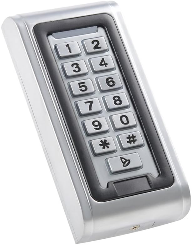 Waterproof Metal RFID PIN Code Door Security Access Control System ANSI Standard North American Heavy Duty Electric