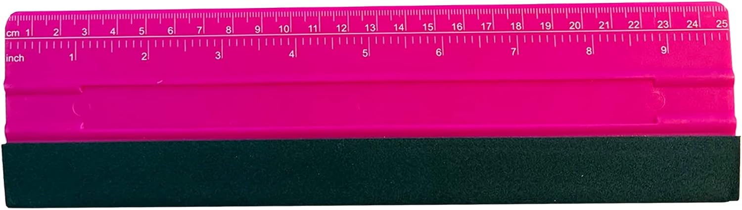 10”Tumbler Vinyl Squeegee with Scale Decal applicator Graphic Installation Tool Large tumblers Vinyl Spreader