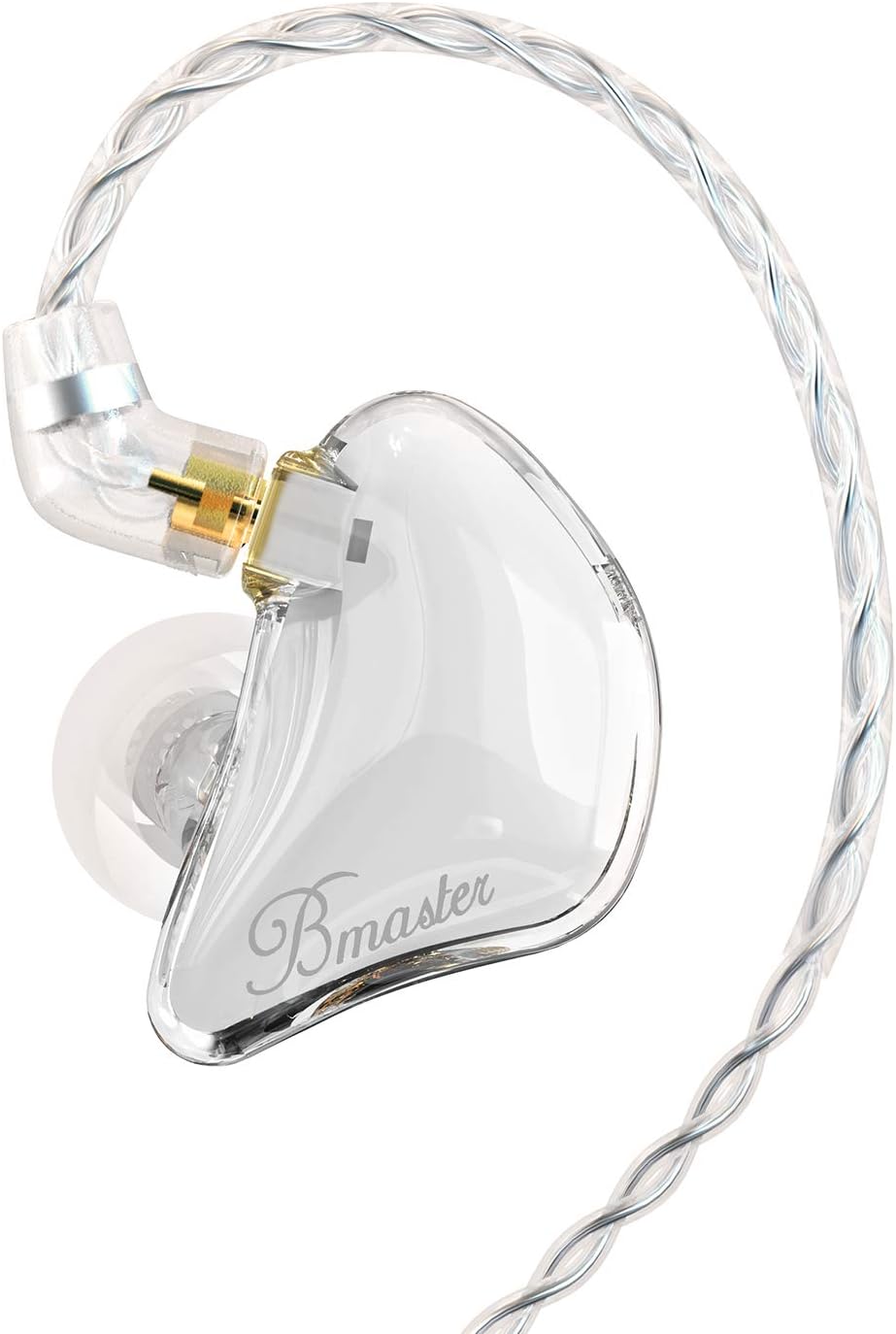 Bmaster Triple Drivers in Ear Monitor Headphone with Two Detachable Cables Fit in Ear Suitable for Audio Engineer