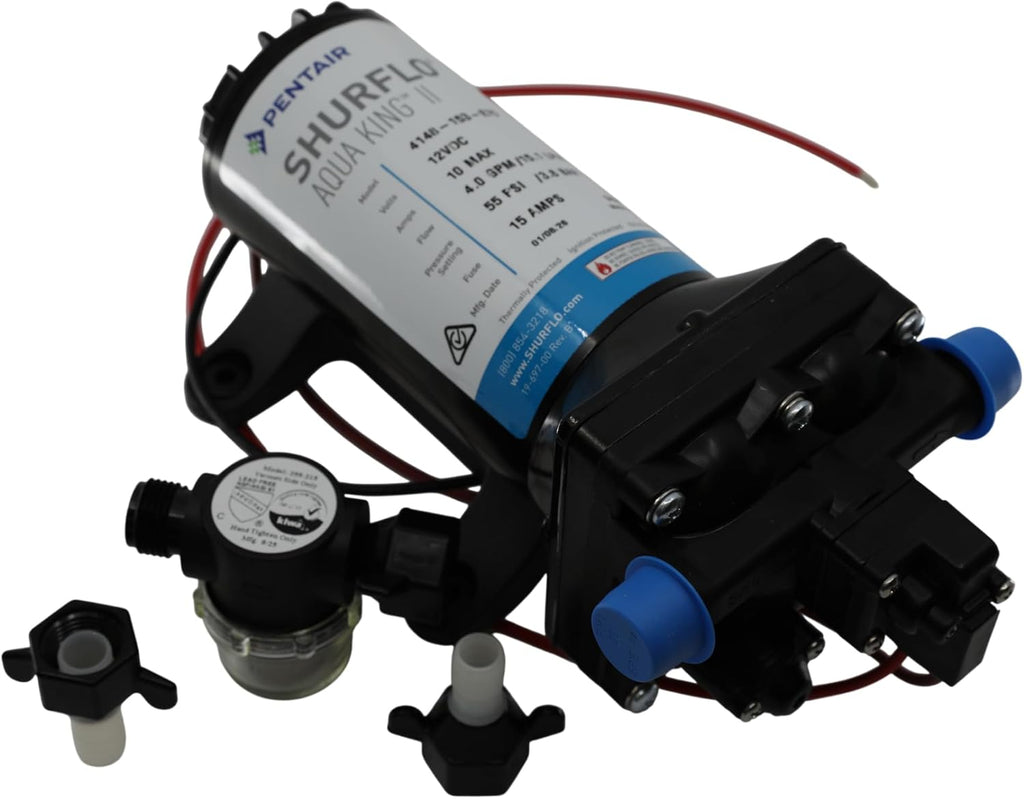 PENTAIR SHURFLO 4148-153-E75 Aqua King II Premium Fresh Water Pump 4.0
