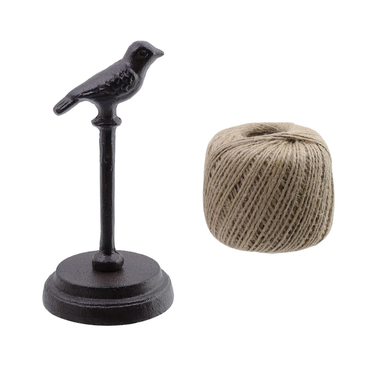 6.69" Natural Twine String & Rope Rack Casting Jute Twine Spool