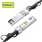 10Gtek 10G SFP+ DAC Twinax Cable for Cisco SFP-H10GB-CU0.65M, 0.65m/2.1ft