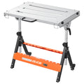 Upgraded Foldable Welding Table 30" x 20" Welding Workbench 400LBS