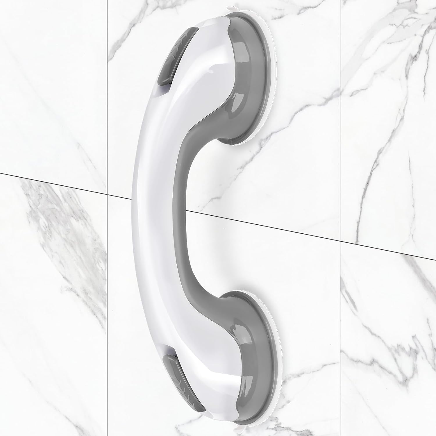 Shower Handle 1 Pack Grab Bars for Bathtubs & Showers, 12 inch Grab Bars for Bathroom with Strong Hold Suction Cup