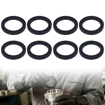 8 Pack Replacement Gaskets for 1-1/2" Cam and Groove Fittings,Buna-N Rubber