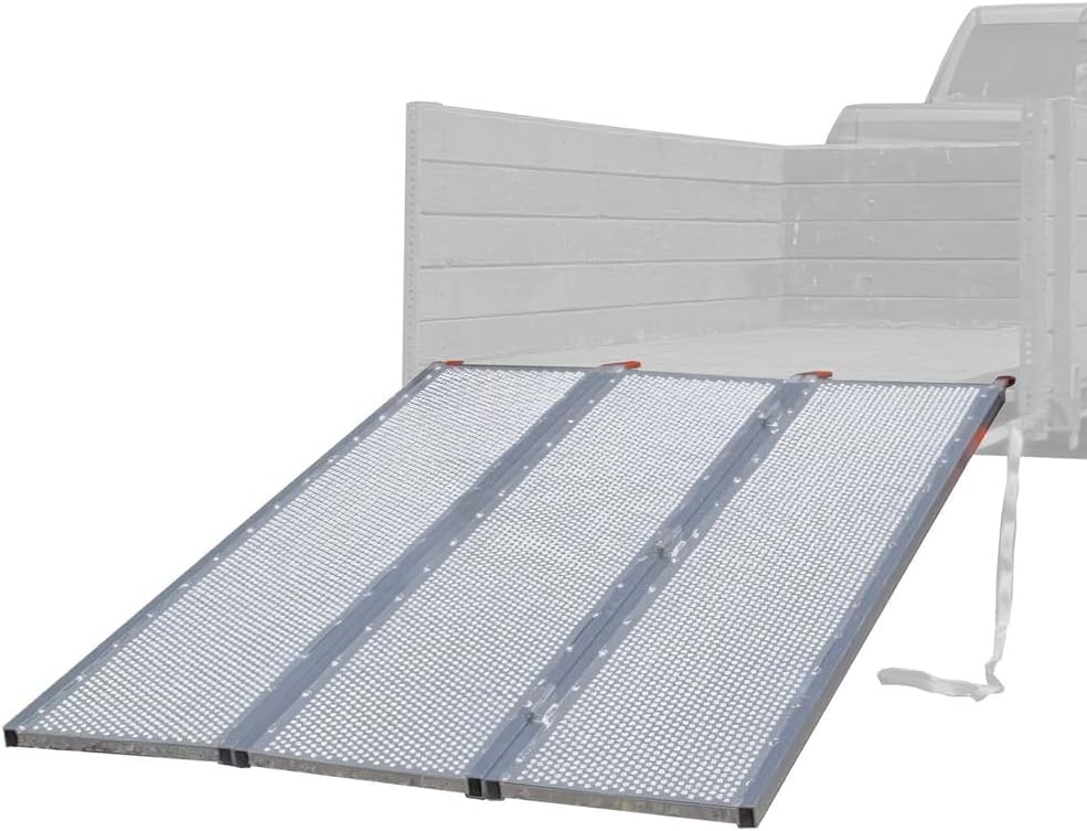 Plate-Style Aluminum Extra-Wide Tri-Fold ATV Ramp