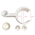 1000ml Glass Separatory Funnel Casting Iron Base PTFE Stopcock