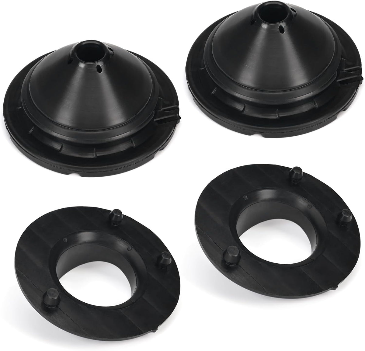 Rear Upper and Lower Coil Spring Insulator for Honda Civic 2006-2011, 2Pcs