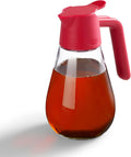 Dripless Syrup Dispenser, 600ml, Silicone Seal, Dishwasher Safe
