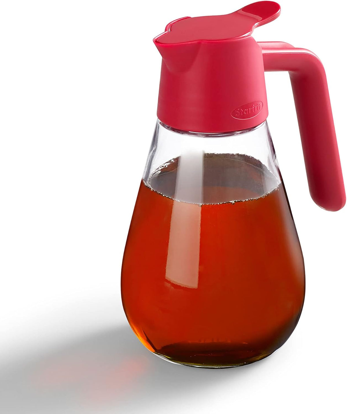 Dripless Syrup Dispenser, 600ml, Silicone Seal, Dishwasher Safe