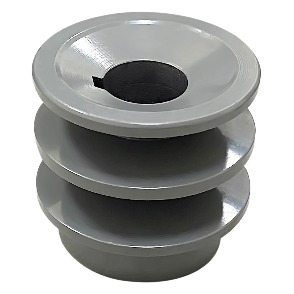 C CLINK 2AK20-3/4 Double Groove Pulley/Sheave,2.00"OD 3/4" Bore,for A, 3L & 4L (A & AX) V-Belts, Cast Iron,AK Fixed Bore Pulley,Grey