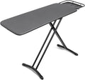 18"x46" Ironing Board with Heat Resistant Cover and Thicken Felt Pad | Deluxe Iron Board with Steam Iron