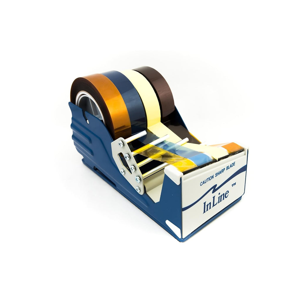 Industrial Grade Tape Dispenser, 4-inch, Blue (KTD4)