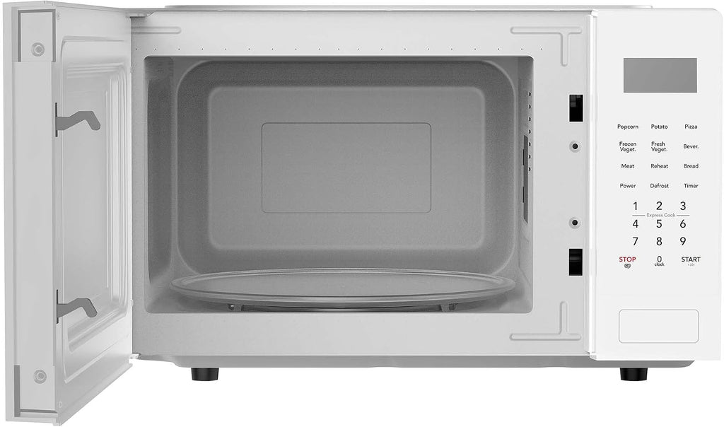 0.9 Cubic Feet Microwave Oven, White