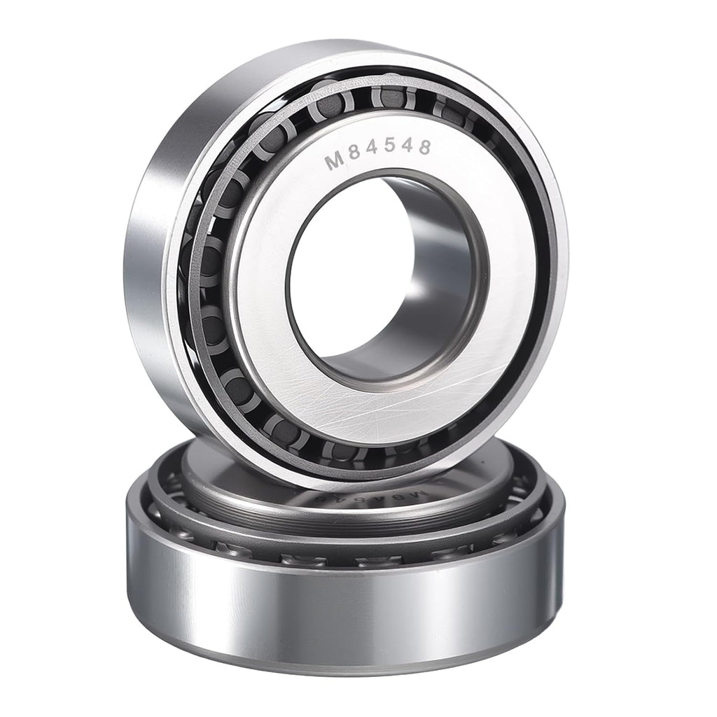 2 Pack M84548/10 Tapered Roller Bearing Cone and Cup Set