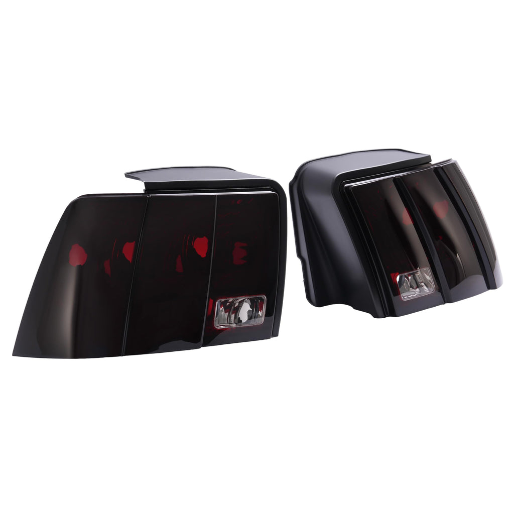Pair Tail Lights Compatible with 1999-2004 Ford Mustang