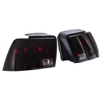 Pair Tail Lights Compatible with 1999-2004 Ford Mustang
