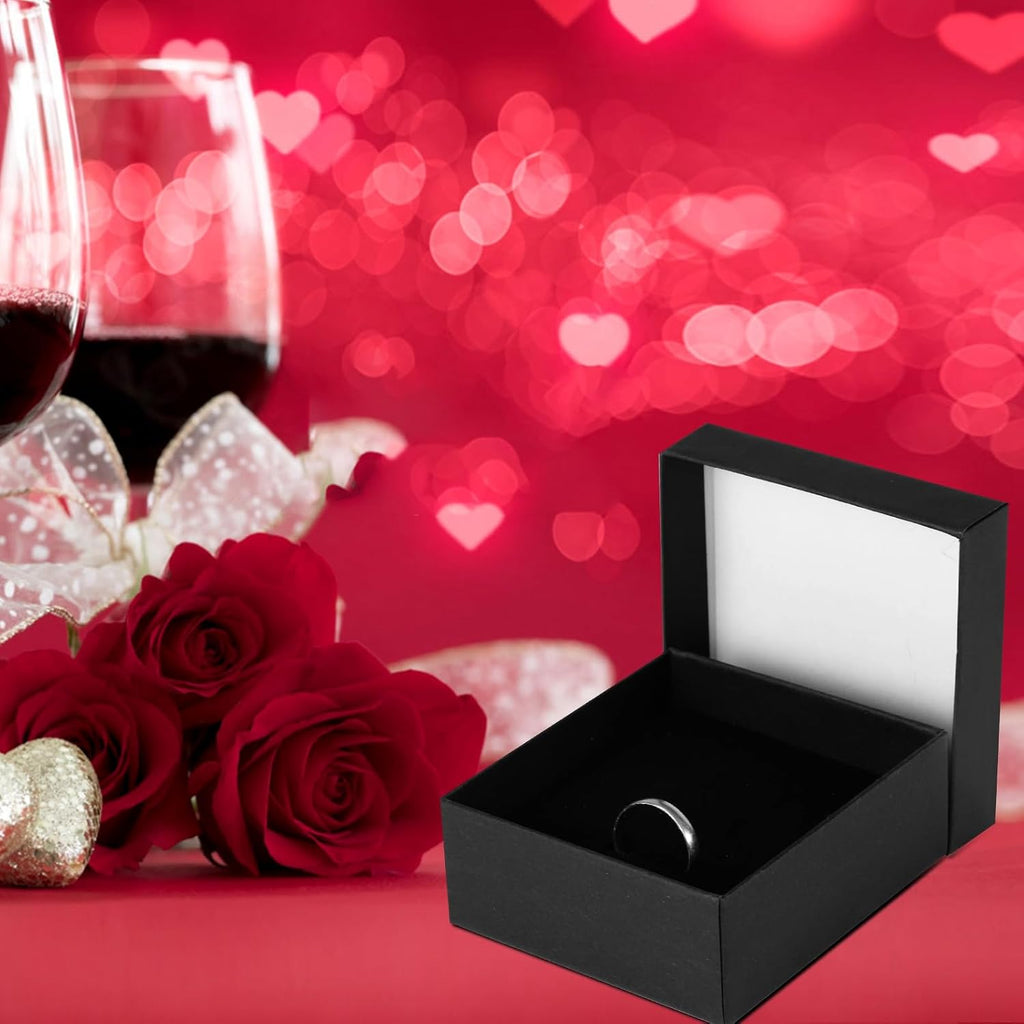 24pcs Jewelry Gift Boxes, Black Small Packaging for Jewelry Storage
