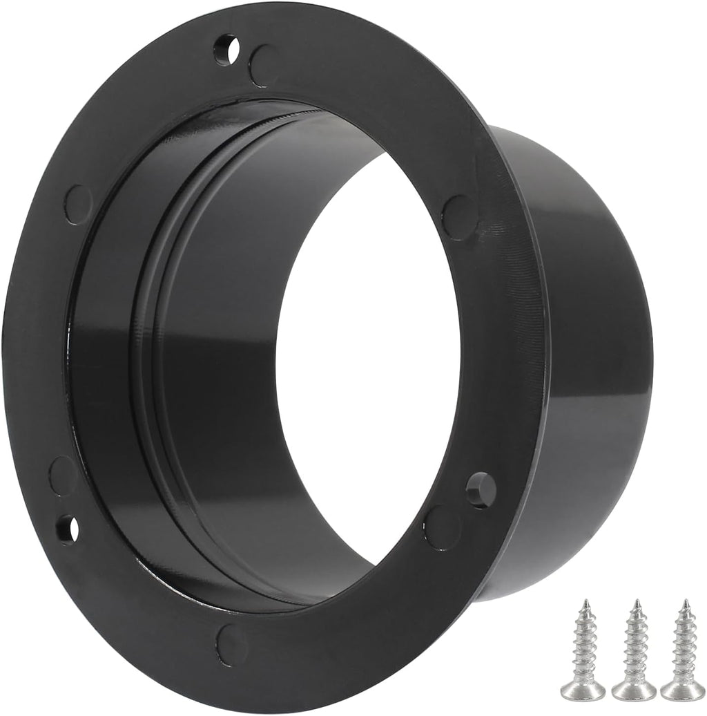 Piutouyar 75mm/3 Inch Duct Connector Flange, Black