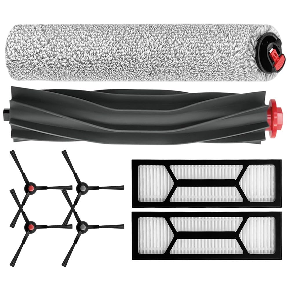Cleaning Kit for eufy S1 Pro/S1: Main Brush, Side Brushes, Filter, Mop