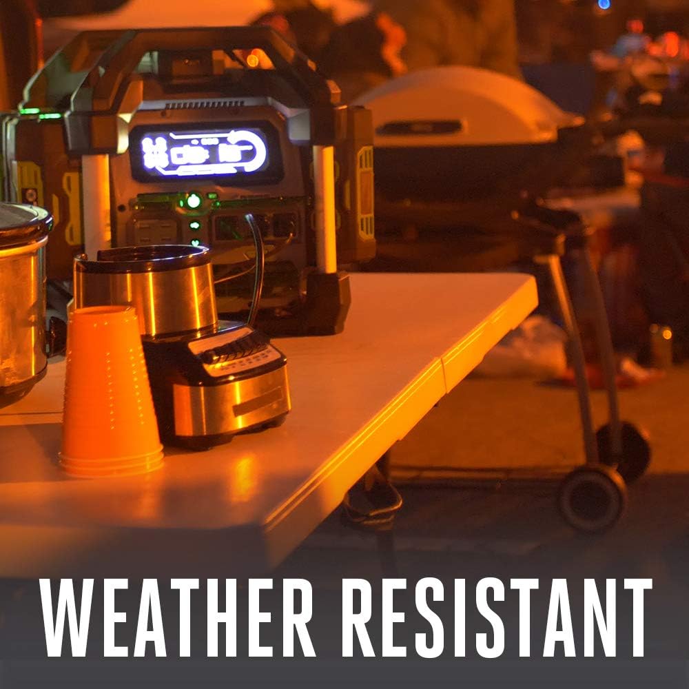 Portable Power Station, 3000W, Battery Powered, Inverter Generator for Home and Outdoor, Battery and Charger Not