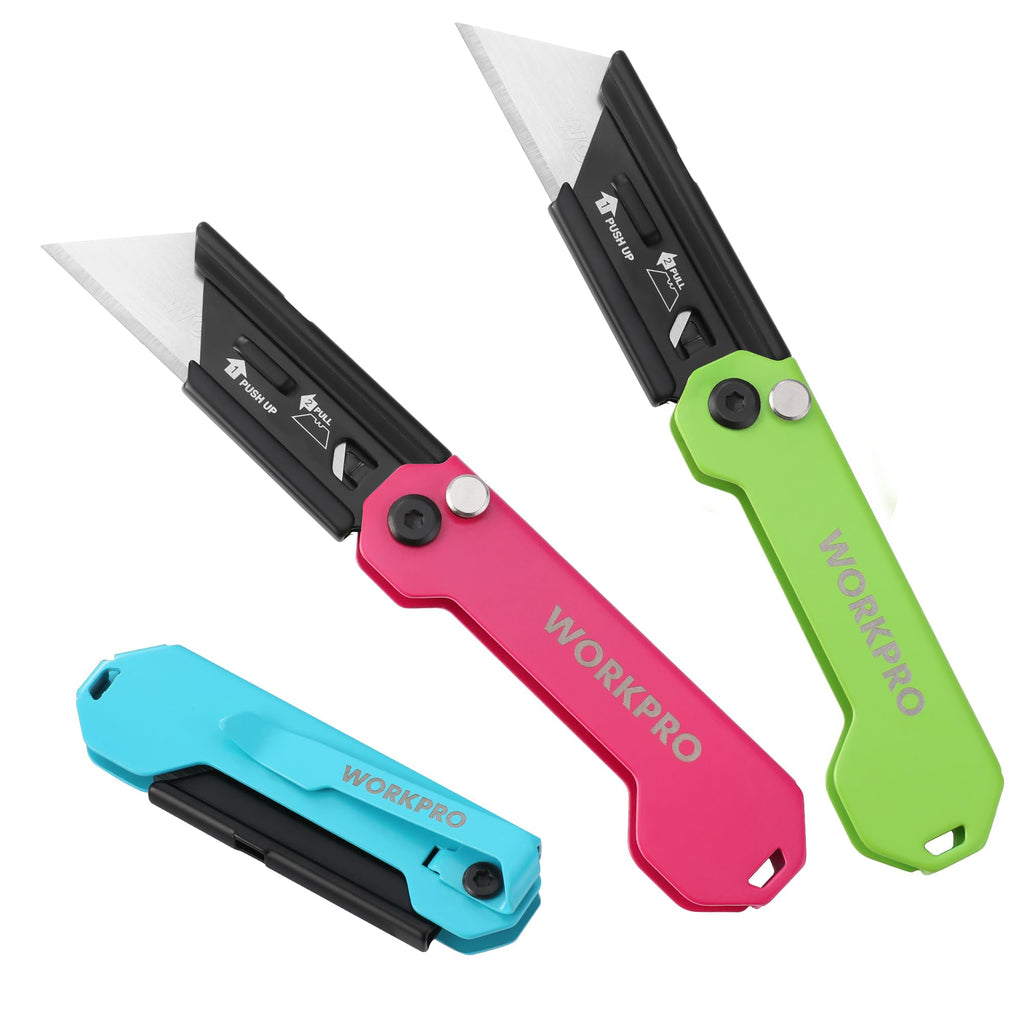 3-Pack Folding Utility Knife