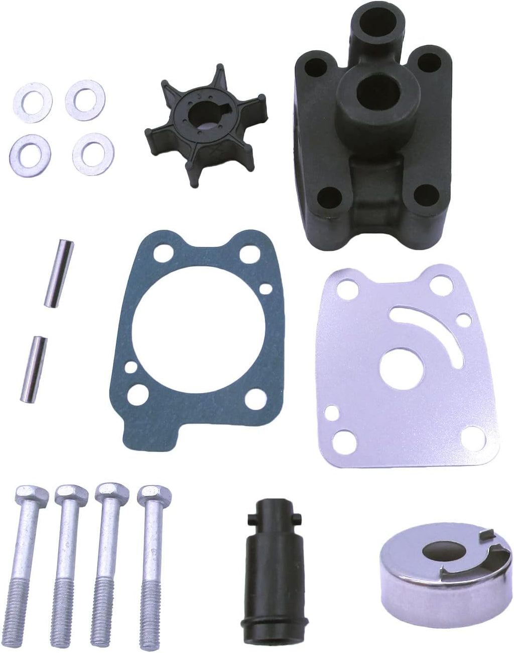 Outboard Engine 6BX-WG078-00 Water Pump Repair Kit for Yamaha 4HP 5HP 6HP