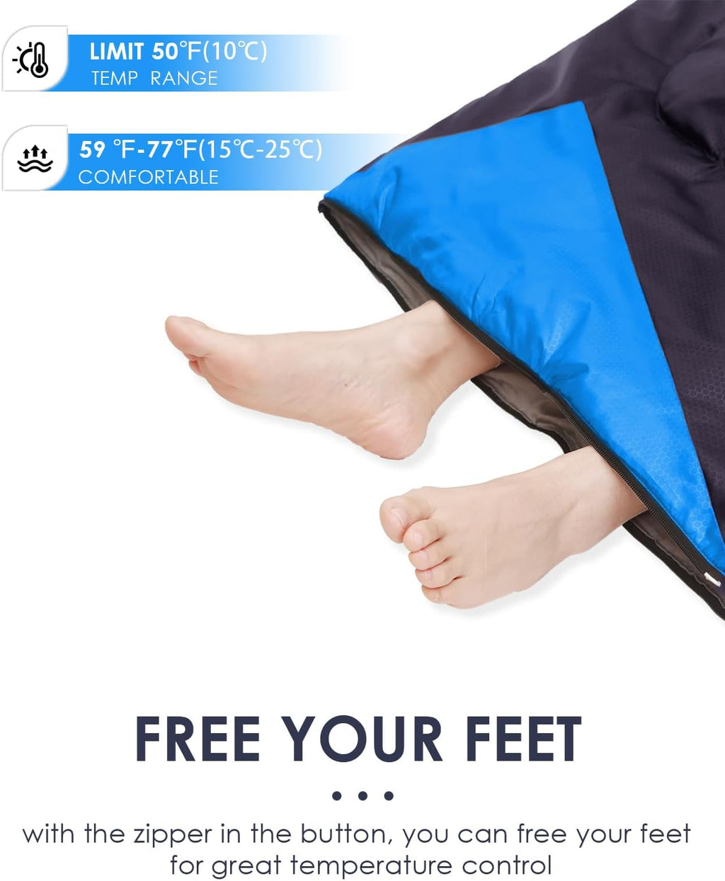 Sleeping Bags for Adults Backpacking Lightweight Waterproof- Cold Weather Sleeping Bag for Girls Boys Mens for Warm