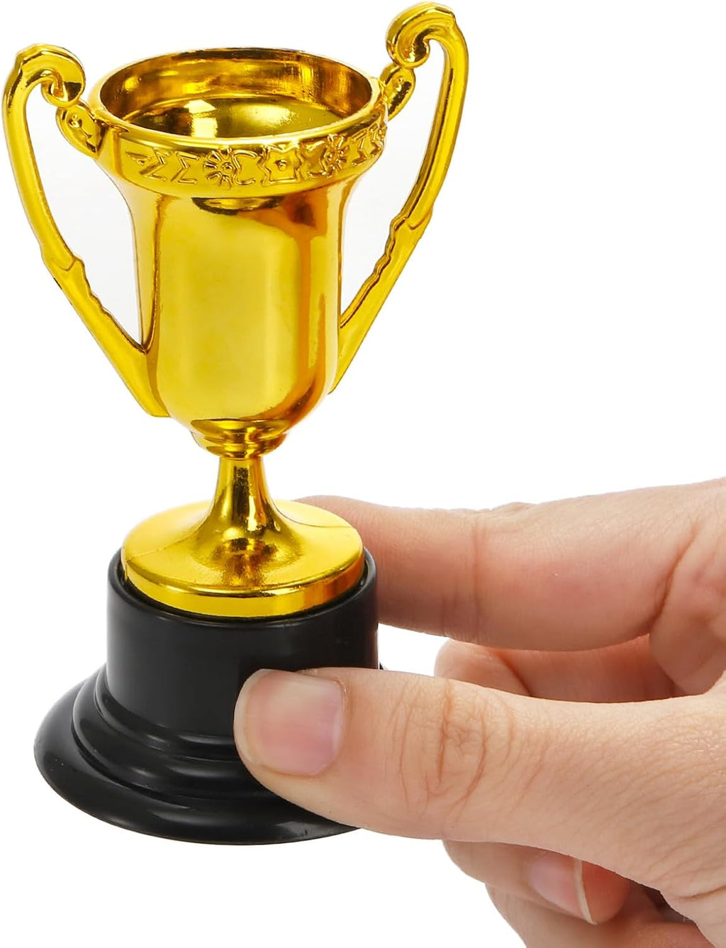 50 Pack Mini Trophies for Awards, Plastic Gold Award Trophy Cups for Kids Participation Trophy Cup Bulk for Party