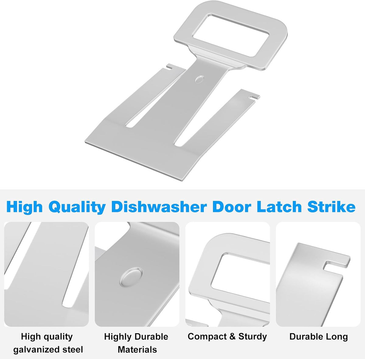 WP8580309 Dishwasher Door Latch Strike FOR Whirlpool Dishwasher AP6013574