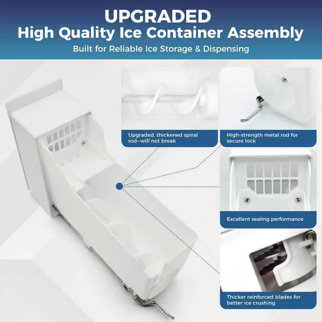 DA97-17285A Ice Bucket & Auger Assembly for Samsung Refrigerator