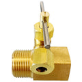 Ice Maker Adapter Valve, 3/4" MIP x 3/4" FIP Brass Connector