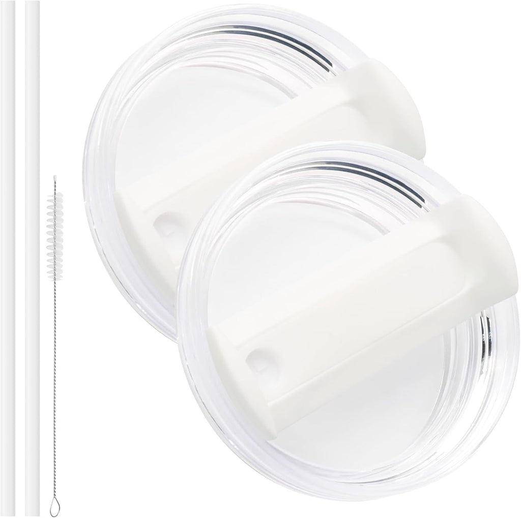 2 Pack White Replacement Tumbler Lid for Stanley 40oz Cup