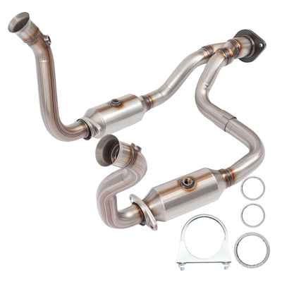 KAC Catalytic Converter Replacment Fit for 2008-2010 F-250 Super Duty 5.4L/6.8L, 2008-2010 F-350 Super Duty 5.4L/6.8L,High Flow Catalytic Converter(EPA Compliant)