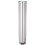 23.5-Inch Stainless Steel Cup Dispenser, 12-24 oz