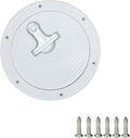 6" Boat Hatch T-Handle Cover Non-Slip Inspection Deck Plate